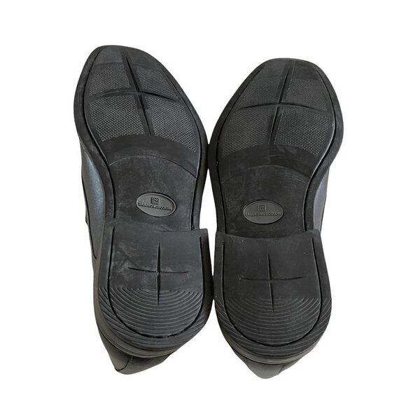 Sandro Moscoloni Mens EUC Black Leather Marc Venetian Dress Loafers Shoes Size 9 main image 3